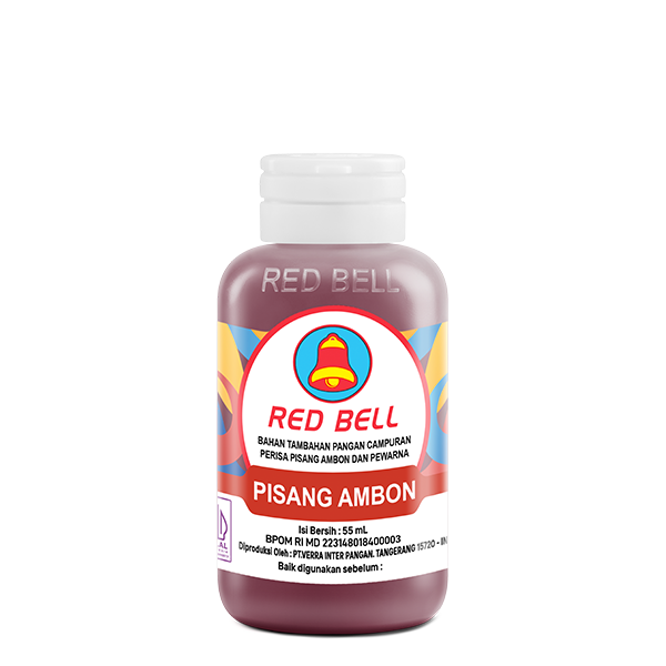Spesial buat kamu Banana lovers, Red Bell Pasta Pisang Ambon ini cocok banget jadi sahabat terbaik kreasi kamu, lho! Rasanya manis dengan aroma dan warna pisang yang khas, bikin hasil kreasi kamu pasti nikmat. Cocok untuk berbagai kreasi seperti Roti, Muffin dan Smoothies.