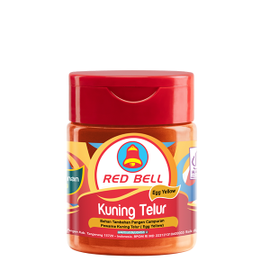 Mau kreasimu langsung jadi pusat perhatian? Pakai Red Bell Pewarna Bubuk Kuning Telur, bisa kok! Tampilan warna kuning telurnya yang cerah dan berani di setiap gigitan. Cocok untuk semua kreasi makanan dan minuman.