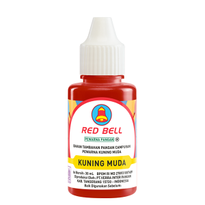 Bikin tampilan kreasimu lebih ceria dan fresh, dengan Red Bell Pewarna Cair Kuning Muda ini bikin nuansa kreasimu jadi makin happy! Cocok untuk semua kreasi makanan dan minuman.