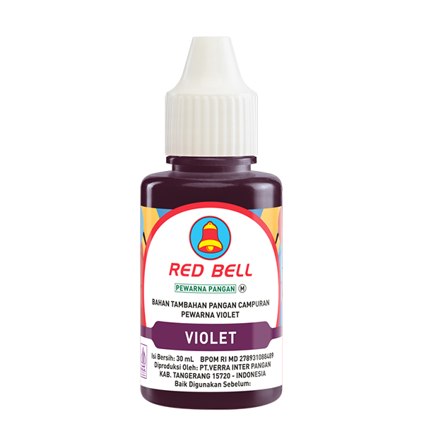 Siap-siap bikin kreasi dessert kamu jadi super dreamy, dengan Red Bell Pewarna Cair Violet! Kamu bisa kasih sentuhan magis yang bikin semua mata tertuju ke kreasi kamu! Cocok untuk semua kreasi makanan dan minuman.
